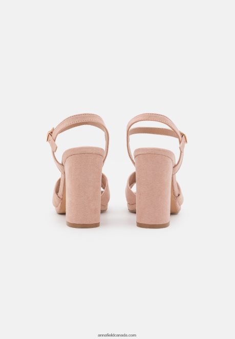 Anna Field Women Sandals Light Pink H42J4Z1249