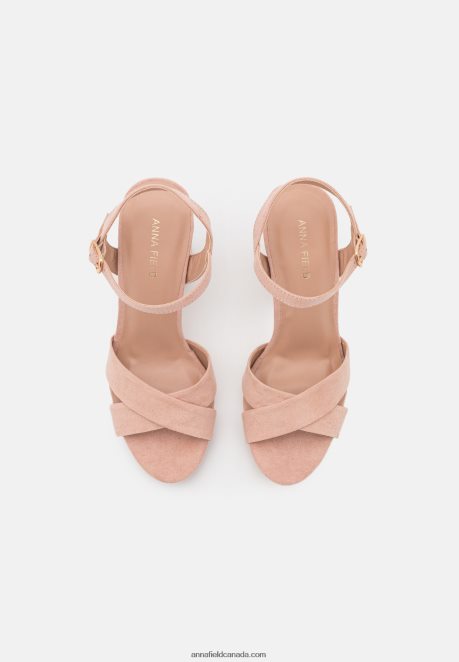 Anna Field Women Sandals Light Pink H42J4Z1249