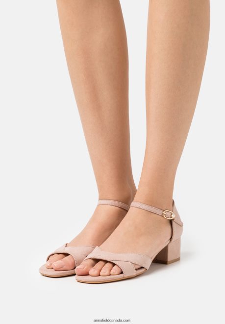 Anna Field Women Sandals Light Pink H42J4Z1252