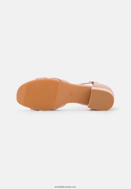 Anna Field Women Sandals Light Pink H42J4Z1252