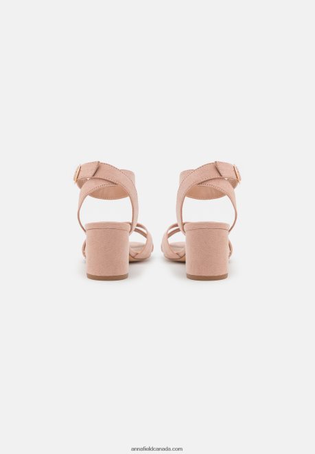 Anna Field Women Sandals Light Pink H42J4Z1297