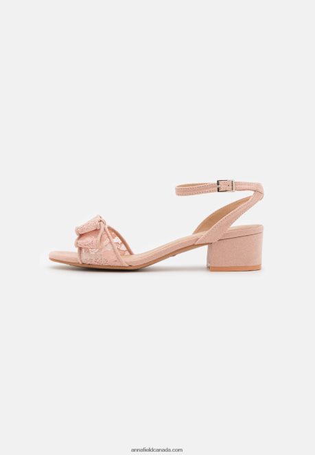 Anna Field Women Sandals Light Pink H42J4Z1347