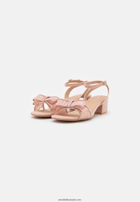 Anna Field Women Sandals Light Pink H42J4Z1347