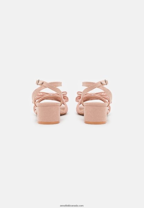 Anna Field Women Sandals Light Pink H42J4Z1347