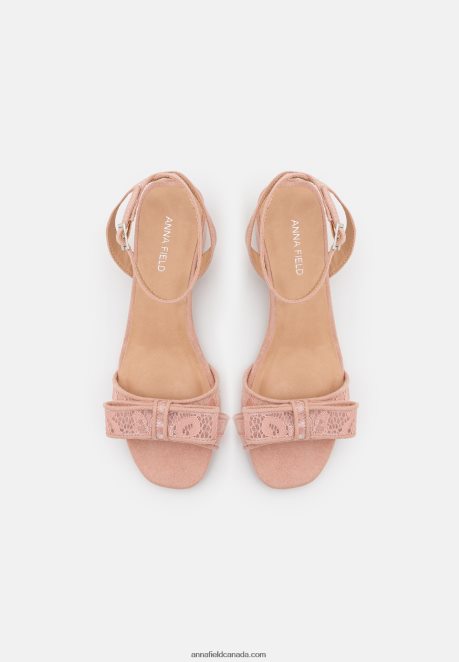 Anna Field Women Sandals Light Pink H42J4Z1347