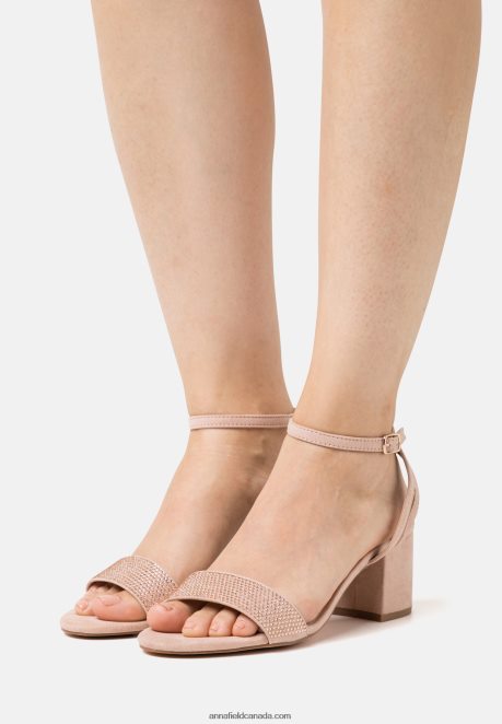 Anna Field Women Sandals Light Pink H42J4Z1350
