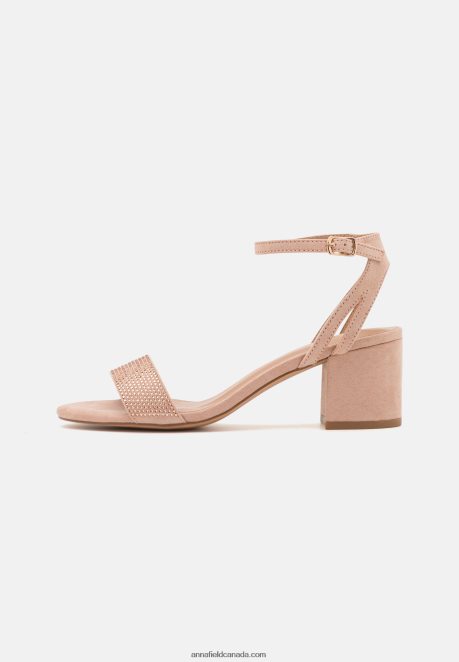 Anna Field Women Sandals Light Pink H42J4Z1350