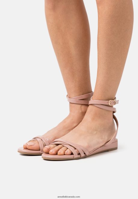 Anna Field Women Sandals Light Pink H42J4Z1351