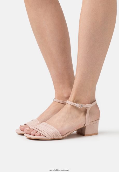 Anna Field Women Sandals Light Pink H42J4Z1365