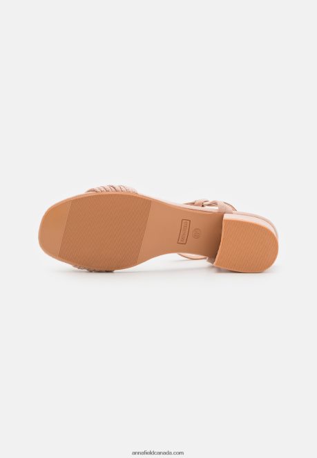 Anna Field Women Sandals Light Pink H42J4Z1365