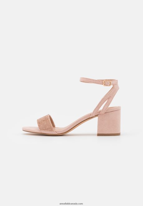 Anna Field Women Sandals Light Pink H42J4Z1445