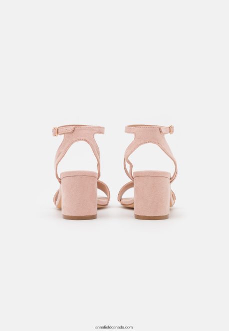 Anna Field Women Sandals Light Pink H42J4Z1445