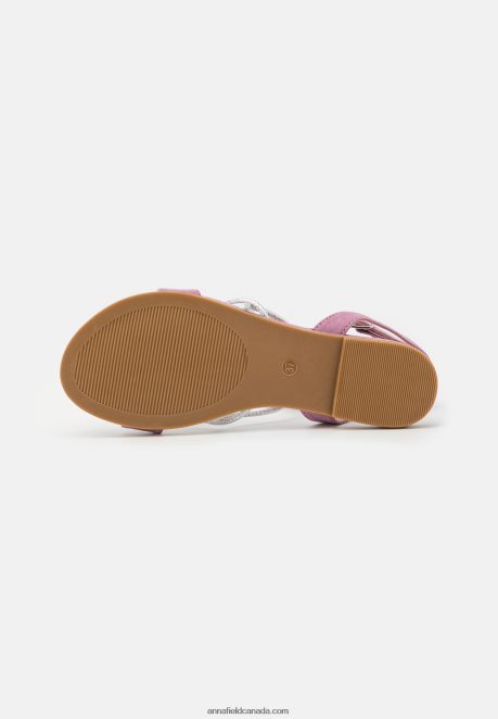 Anna Field Women Sandals Lilac H42J4Z1384