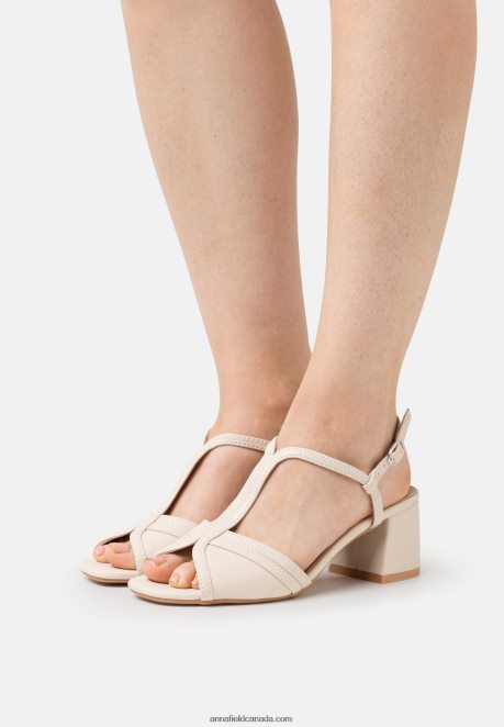 Anna Field Women Sandals Off-White H42J4Z1344
