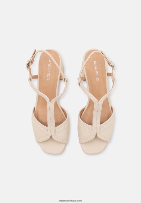 Anna Field Women Sandals Off-White H42J4Z1344