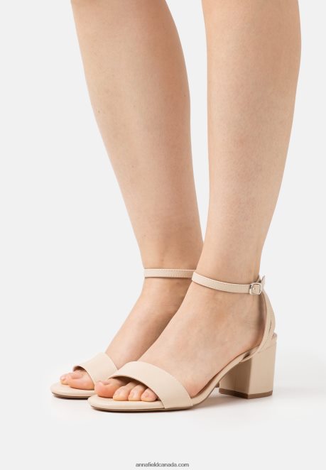 Anna Field Women Sandals Off-White H42J4Z1349