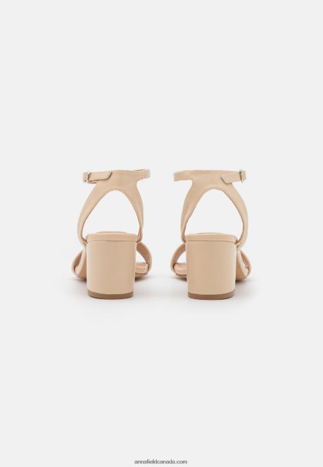 Anna Field Women Sandals Off-White H42J4Z1349