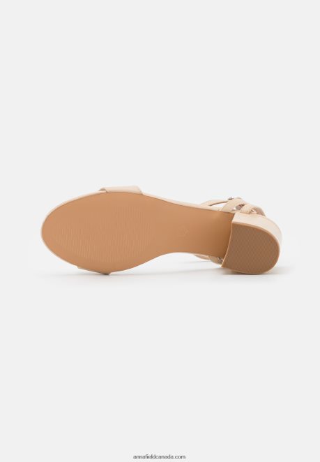 Anna Field Women Sandals Off-White H42J4Z1349