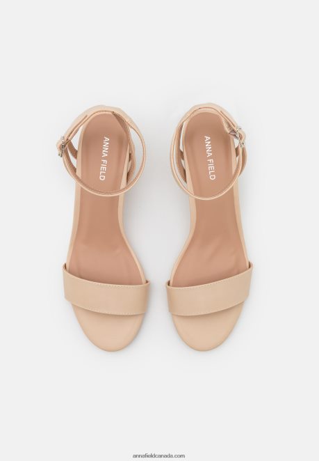 Anna Field Women Sandals Off-White H42J4Z1349