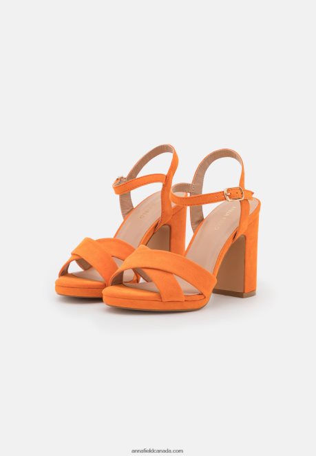 Anna Field Women Sandals Orange H42J4Z1303