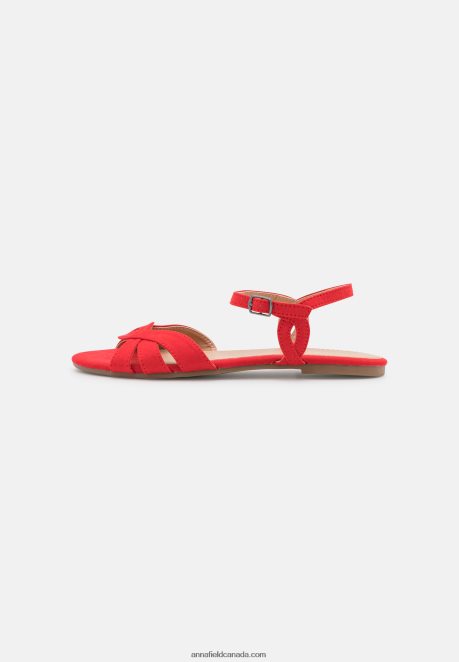 Anna Field Women Sandals Red H42J4Z1311