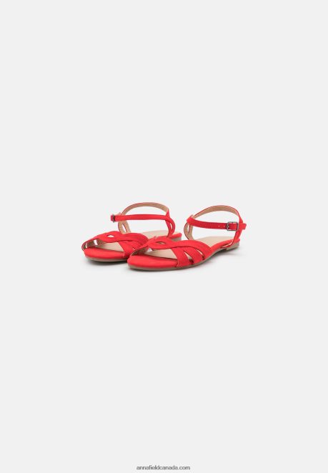 Anna Field Women Sandals Red H42J4Z1311