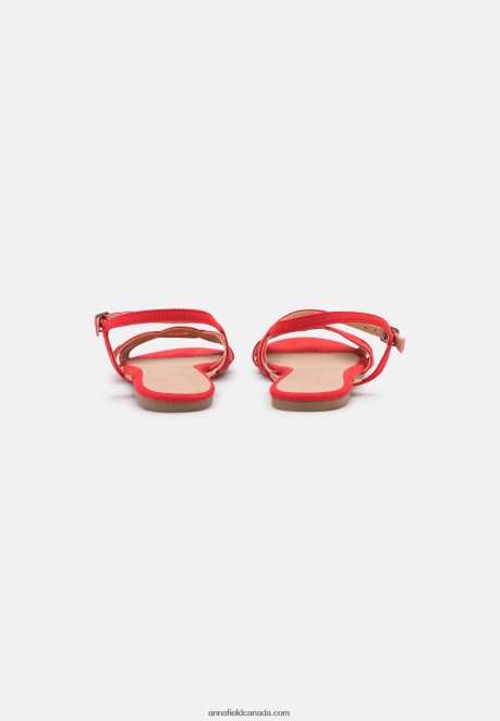 Anna Field Women Sandals Red H42J4Z1311