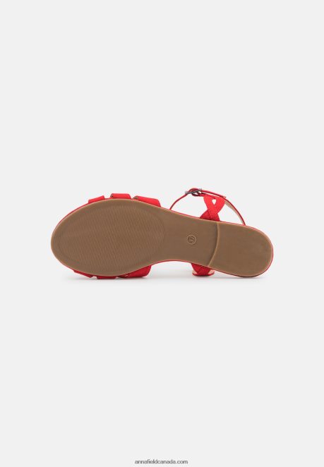 Anna Field Women Sandals Red H42J4Z1311