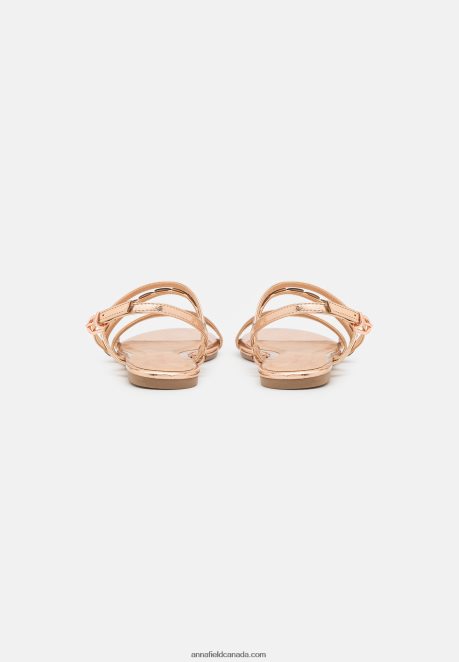 Anna Field Women Sandals Rose Gold-Coloured H42J4Z1313