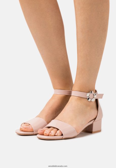 Anna Field Women Sandals Rose Gold-Coloured H42J4Z1328