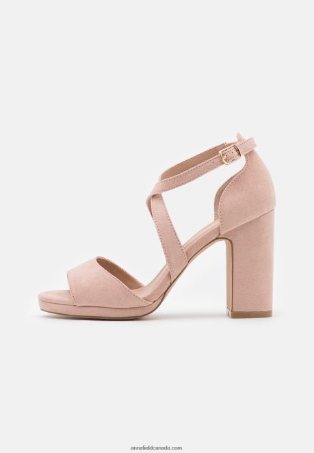 Anna Field Women Sandals Rose/Gold H42J4Z1256