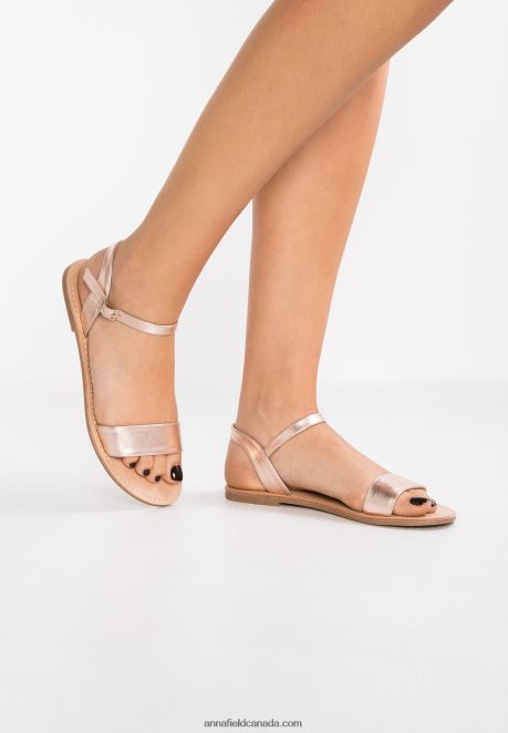 Anna Field Women Sandals Rose Gold H42J4Z1257