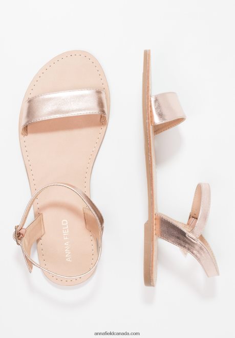 Anna Field Women Sandals Rose Gold H42J4Z1257