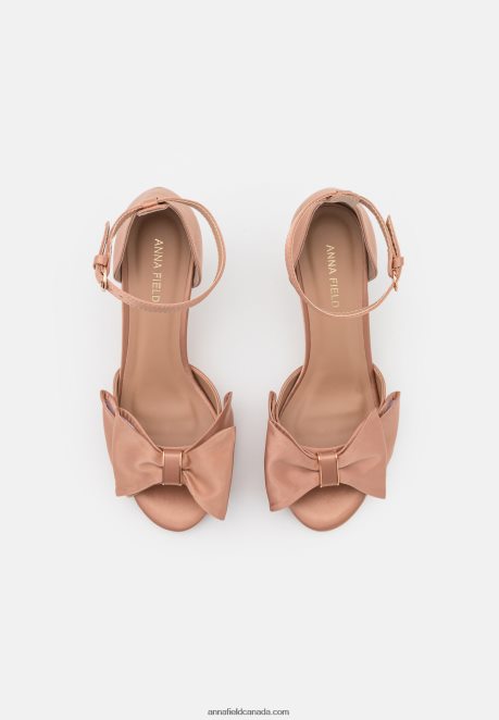 Anna Field Women Sandals Rose Gold H42J4Z1394