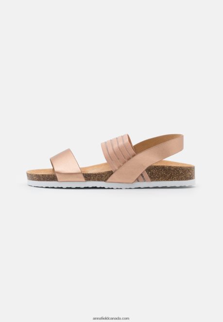 Anna Field Women Sandals Rose Gold H42J4Z1411
