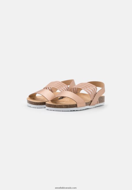 Anna Field Women Sandals Rose Gold H42J4Z1411