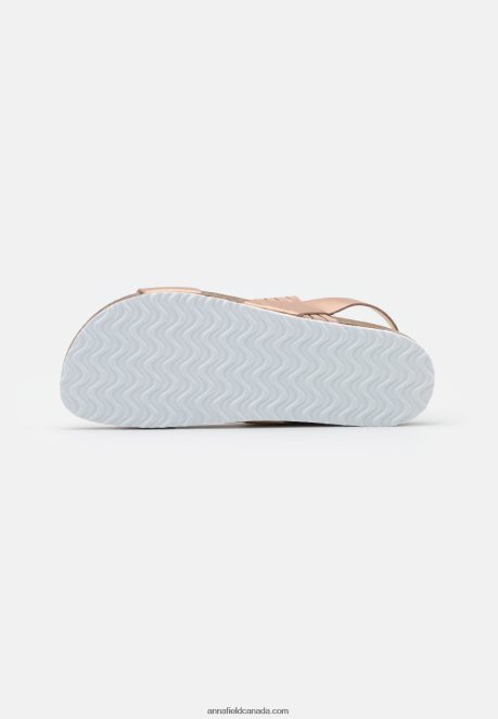 Anna Field Women Sandals Rose Gold H42J4Z1411