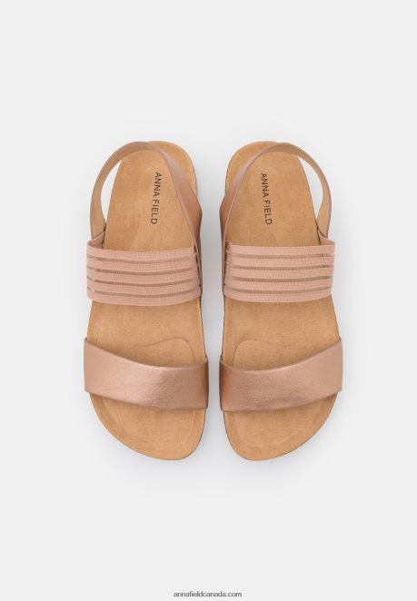 Anna Field Women Sandals Rose Gold H42J4Z1411