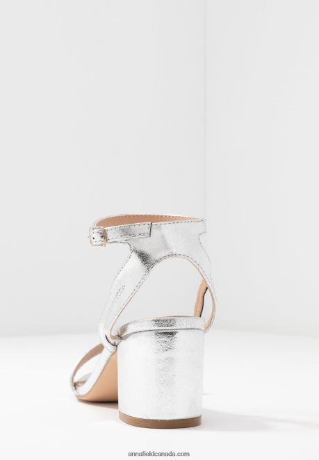 Anna Field Women Sandals Silver H42J4Z1448