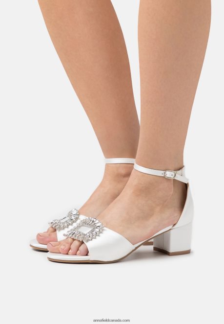Anna Field Women Sandals White H42J4Z1434