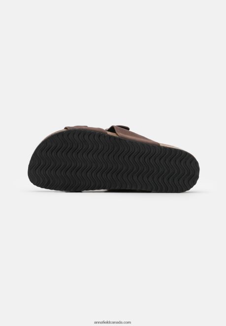Anna Field Women Slippers Dark Brown H42J4Z1876