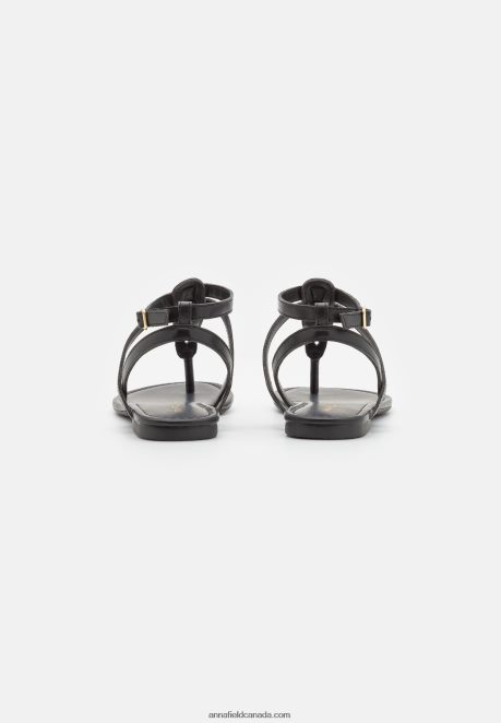 Anna Field Women T-Bar Sandals Black H42J4Z1516