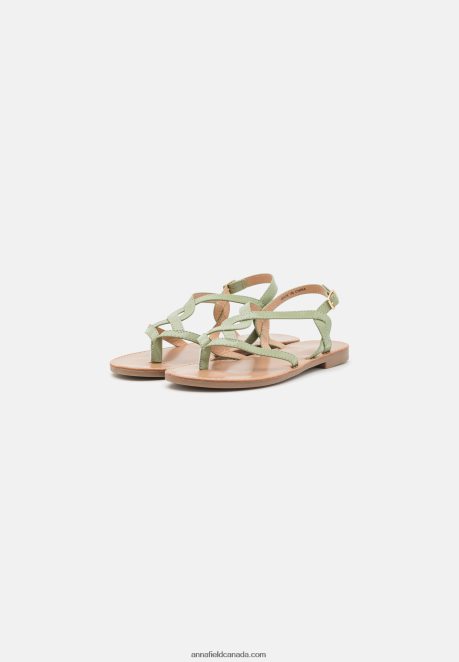 Anna Field Women T-Bar Sandals Mint H42J4Z1545