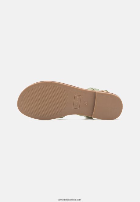 Anna Field Women T-Bar Sandals Mint H42J4Z1545