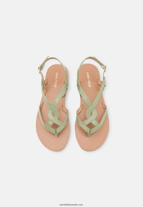 Anna Field Women T-Bar Sandals Mint H42J4Z1545