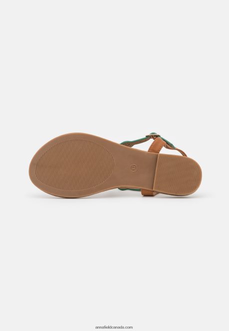 Anna Field Women T-Bar Sandals Turquoise H42J4Z1502
