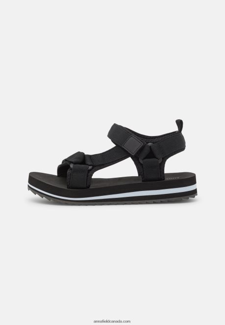 Anna Field Women Walking Sandals Black H42J4Z1298