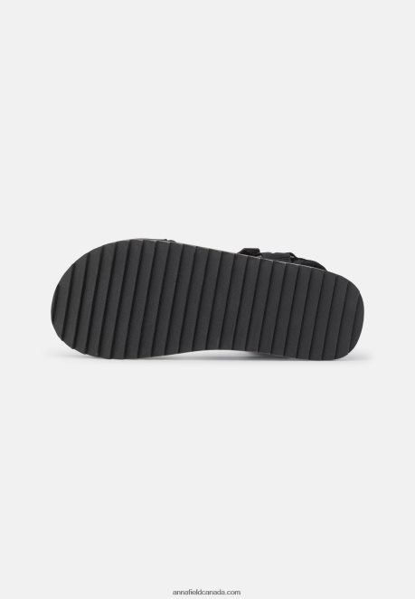 Anna Field Women Walking Sandals Black H42J4Z1298