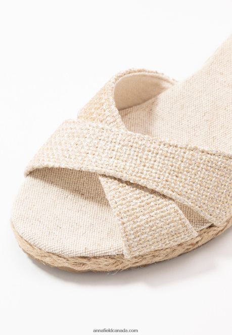 Anna Field Women Wedge Sandals Beige H42J4Z1449