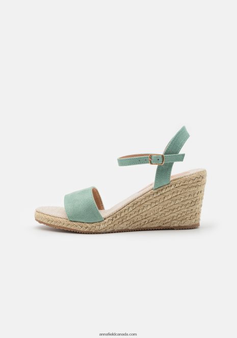 Anna Field Women Wedge Sandals Mint H42J4Z1487